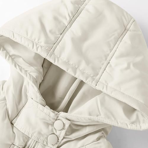 Beessbest Boys and Girls Long Down Jacket Lightweight Winter Warm Puffer Hooded Coat 2-13Y4