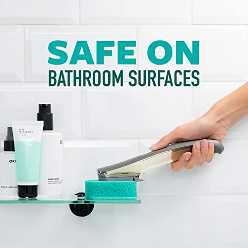Image of Scotch-Brite Scrub Tub & Shower Wand 2 Pack, Bathroom Cleaning Wands with Silicone Blade and Refillable Handle for Soap Scum Removal on Tubs, Showers, Glass Doors, Tile and Bathroom Walls