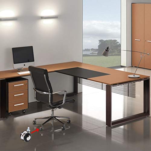 Roues pour chaise de bureau d'ordinateur et meuble mobile - 5