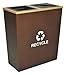 Recycling Station, Brown, 36 gal.