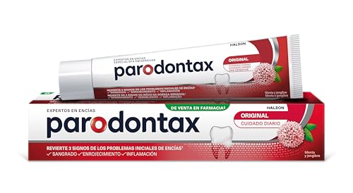 Parodontax Herbal Original Pasta de Dientes, Ayuda a Detener y Prevenir el Sangrado de Encías, Sabor a Menta y Jengibre, 75 ml