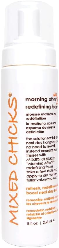 Mixed Chicks Morning After Redefining Hair Foam, 8 fl.oz. / 236ml