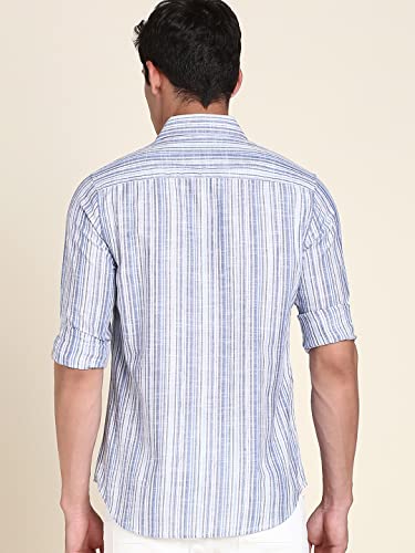 Image of Dennis Lingo Men Cotton Slim Fit Casual Shirt