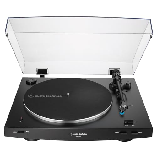 Image of Custom Fit 3mm Clear Acrylic Dust Cover for Audio-Technica AT-LP3, LP3X(BT) Turntable, Scratch & Dust Protector Lid for Belt-Drive Record Player
