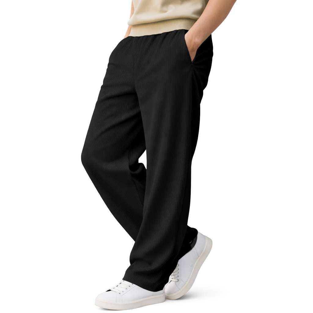 fashion booms Men’s Regular Fit Textured Track Pant | Elastic Waist Comfort Casual Pants for Gym, Sports & Casual Wear-picture-16
