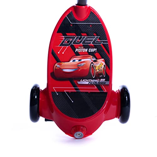 Huffy Disney Pixar Cars Bubble Electric Scooter For Kids 3-5 Years 6v Battery Toy Ride On Scooter With Bubble Machine ft Lightning McQueen, Red, One Size - Image 2