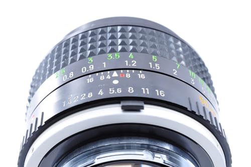 Minolta 50MM f 1.4 Lens for Minolta MD Mount SLR DSLR Cameras (Renewed)