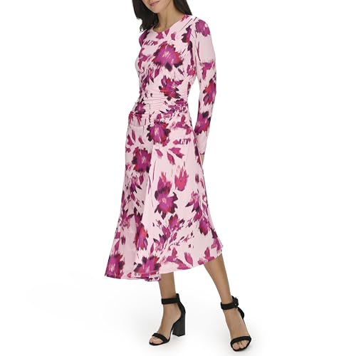 Robe imprimée Calvin Klein à manches longues vêtement premium