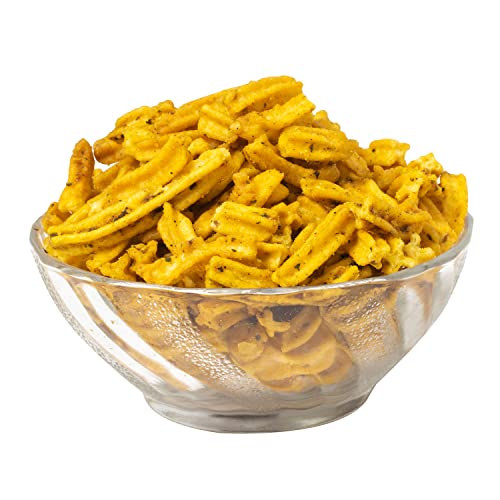 Image of Delight Foods Pudina Gathiya Namkeen 250g | Gathiya Papdi | Gathi Shev | Crispy Gujrathi Namkeen | Pudina Flavoured Ghathia | Indian Snacks