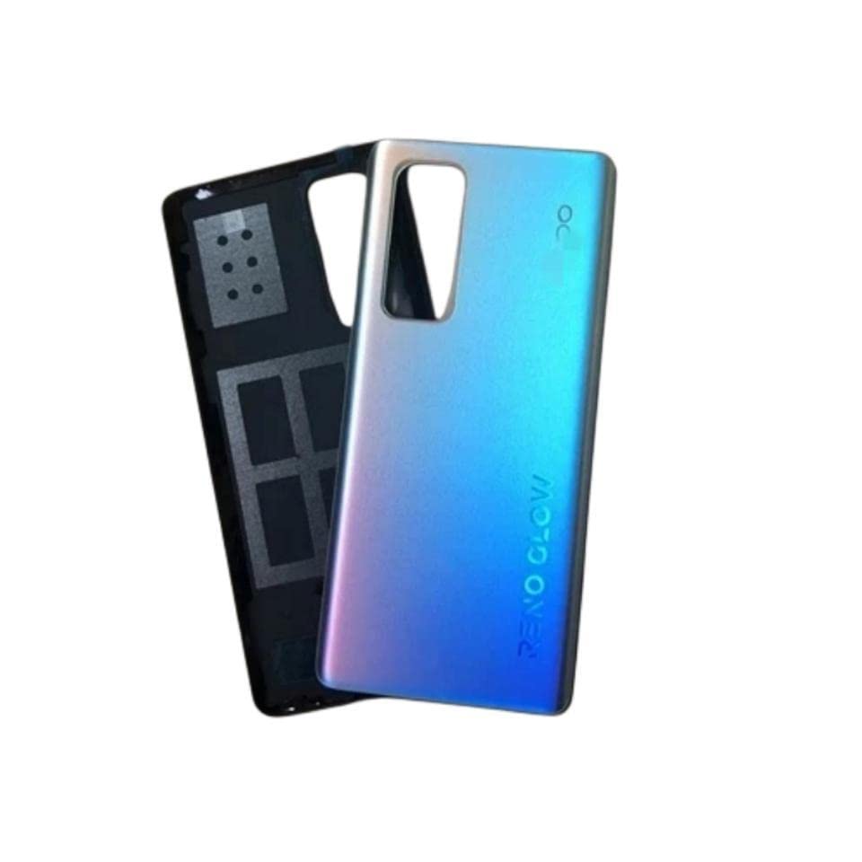 Cubierta trasera Oppo Reno 5 Pro Plus para arreglar la carcasa de batería rota del teléfono 3