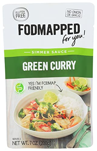 FODMAPPED - Low FODMAP Green Curry Simmer Sauce 7 OZ (200g)