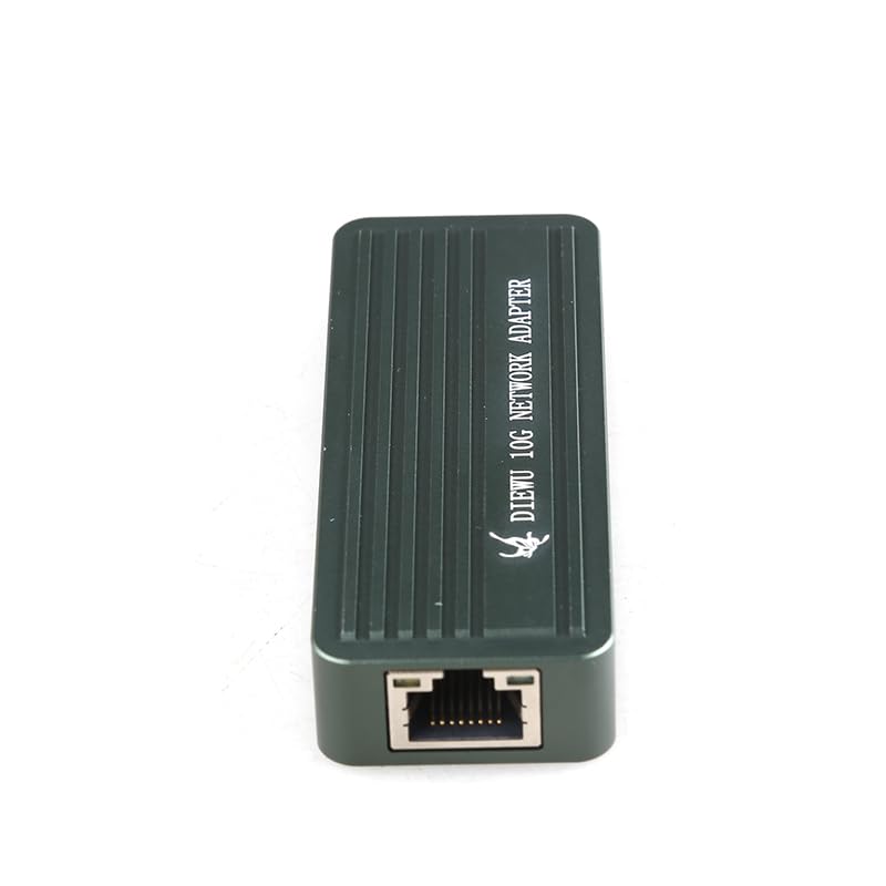 Adaptateur Ethernet USB-C 10GbE USB3.2 Type C 10 Gigabit Ethernet Adaptateur Realtek/RTL8159 Support pour Windows 11