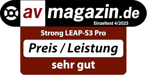 STRONG Leap-S3 Pro 4K UHD Google TV-Streamingbox Mit Ethernet-Port, Android 12, 4GB RAM + 32GB Speicher, Wi-Fi 6, Integriertem Chromecast, Google-Sprachsteuerung, Dolby Atmos & Dolby Vision
