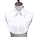 Produktbild Juland Frauen Kragen Damen Abnehmbare Hälfte Shirt Bluse Damenhalb Fake Hemd Blusenkragen Cotton Fake Kragen Punkt  Weiß