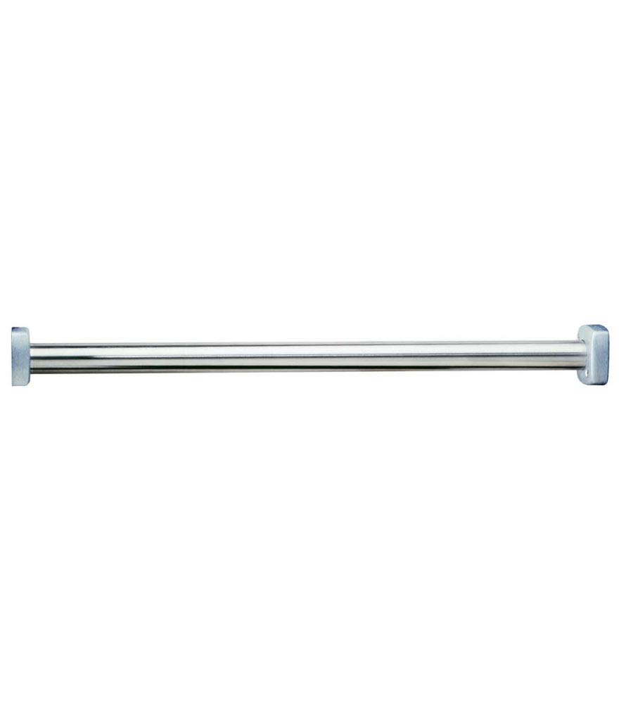 BOBRICK 6047X60 ClassicSeries Stainless Steel Extra-Heavy-Duty Shower Curtain Rod, Satin Finish, 60 Inch Length, 1-1/4 Inch Diameter