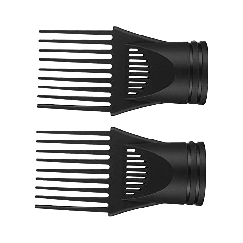 Hair Dryer Comb Pack of 2 Hair Dryer Diffusers Wind Blow Cover Comb Attachment Nozzles Universal Professional Comb Attachments for Hair Dryers