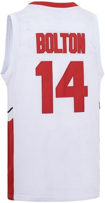 Mens Basketball Jersey Wildcats High School Shirt 14 Troy Bolton Jersey 8 Chad Danforth Basketball Jersey Red/White S-3XL - Image 3