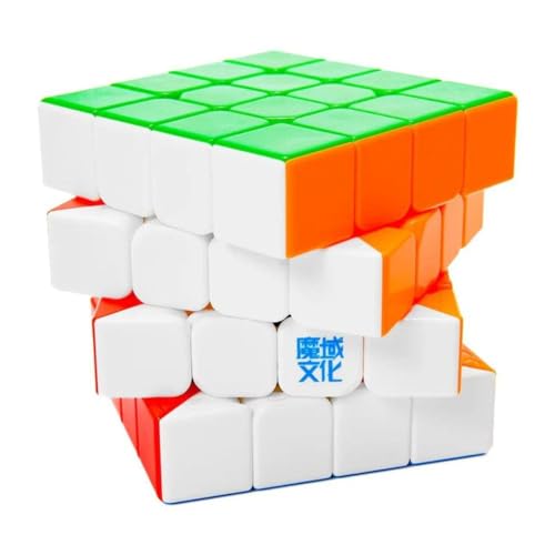 Image of MoYu AoSu 4x4 V7 Single-Track Magnetic Cube, 58mm Compact Speed Puzzle, Smooth Fast Turning 4x4 Brain Teaser for Kids & Adults
