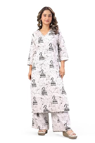 Image of Kurti with Plazo Set for Women