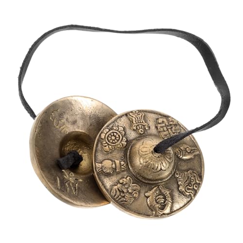 ULDIGI Meditation Brass Bells Chime Set Relaxation Musical Instruments Decorative Hanging Bell