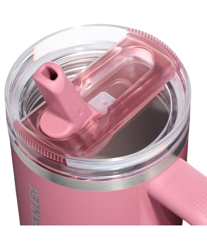 Image of STANLEY Quencher ProTour Flip Straw Tumbler with Leakproof Lid 20 oz| Built-In Straw & Handle | Cupholder Compatible for Travel | Insulated Stainless Steel Cup | BPA-Free | Port Shimmer