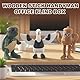 NAVESO 24 Figurines Italian Brainrot, Tung Tung Tung Sahur Figures, Tralalero Tralala Figurines d’action, Bombardino Crocodilo Jouet, BRR BRR Patapim Jouet Pour Enfants et Adultes