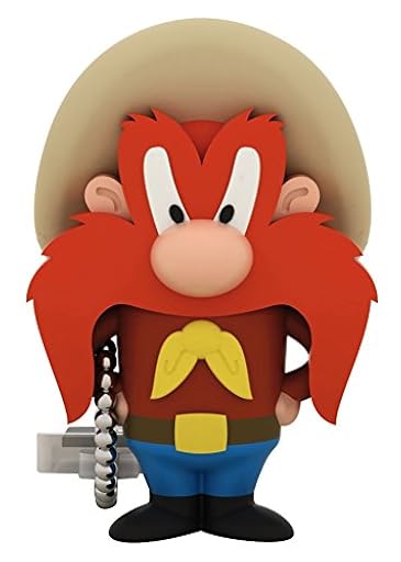 EMTEC Looney Tunes L106 Yosemite Sam - Memoria USB 2.0 de 8 GB | Ya disponible en tu tienda friki favorita! En mundofriki.es!