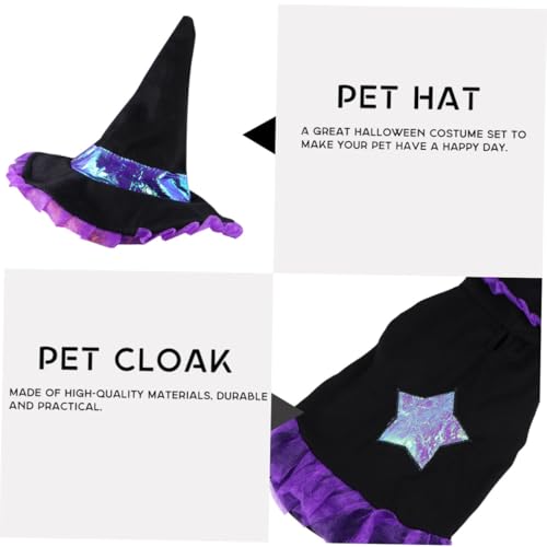 Disfraz de Mago para Perros Talla L Halloween miniatura 5