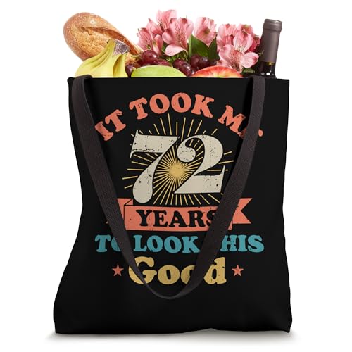 Live Legend 72th years Vintage Birthday Party Bolsa Tote miniatura 4