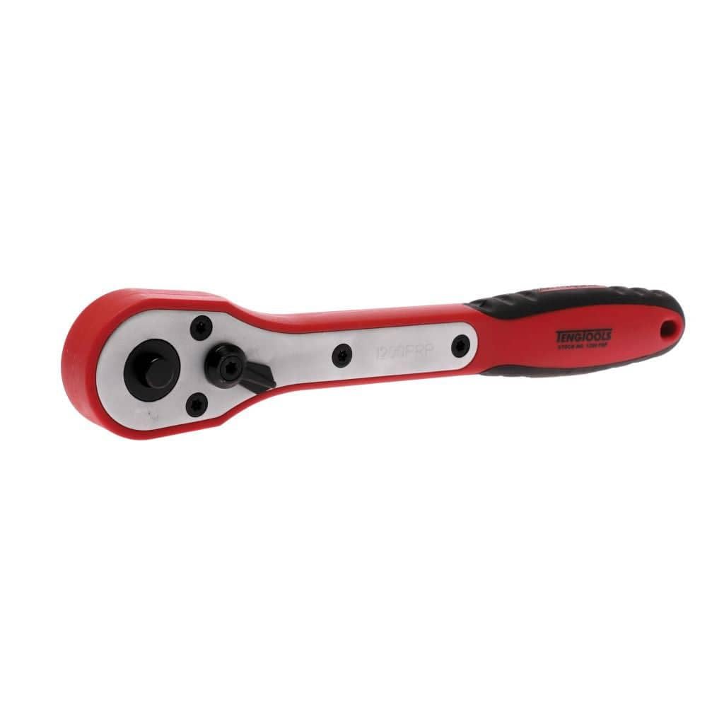 Teng Quick-Release Reversible Ratchet 45 Tooth Fibre Handle 1/2in Drive