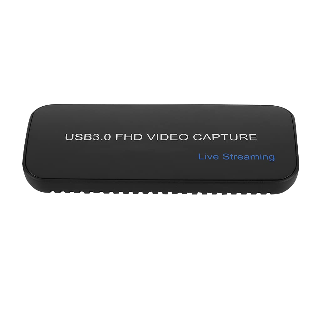 Scheda di acquisizione video USB HDMI HD, scheda di acquisizione video per, Mac e Linux, ingresso HDMI 1080p/60 Hz e 4K 30 Hz, plug-and-play con USB 3.0 per lo streaming e