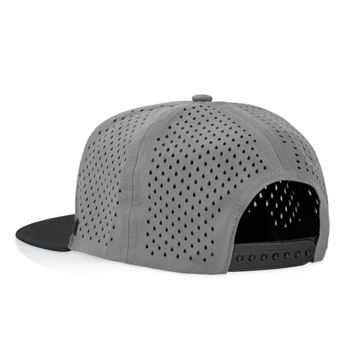 Riverside Youth Snapback Hat | 5 Panel Blank Cap for Kids | Breathable & Lightweight | Flat Bill (Age 4 to 12 Years)3