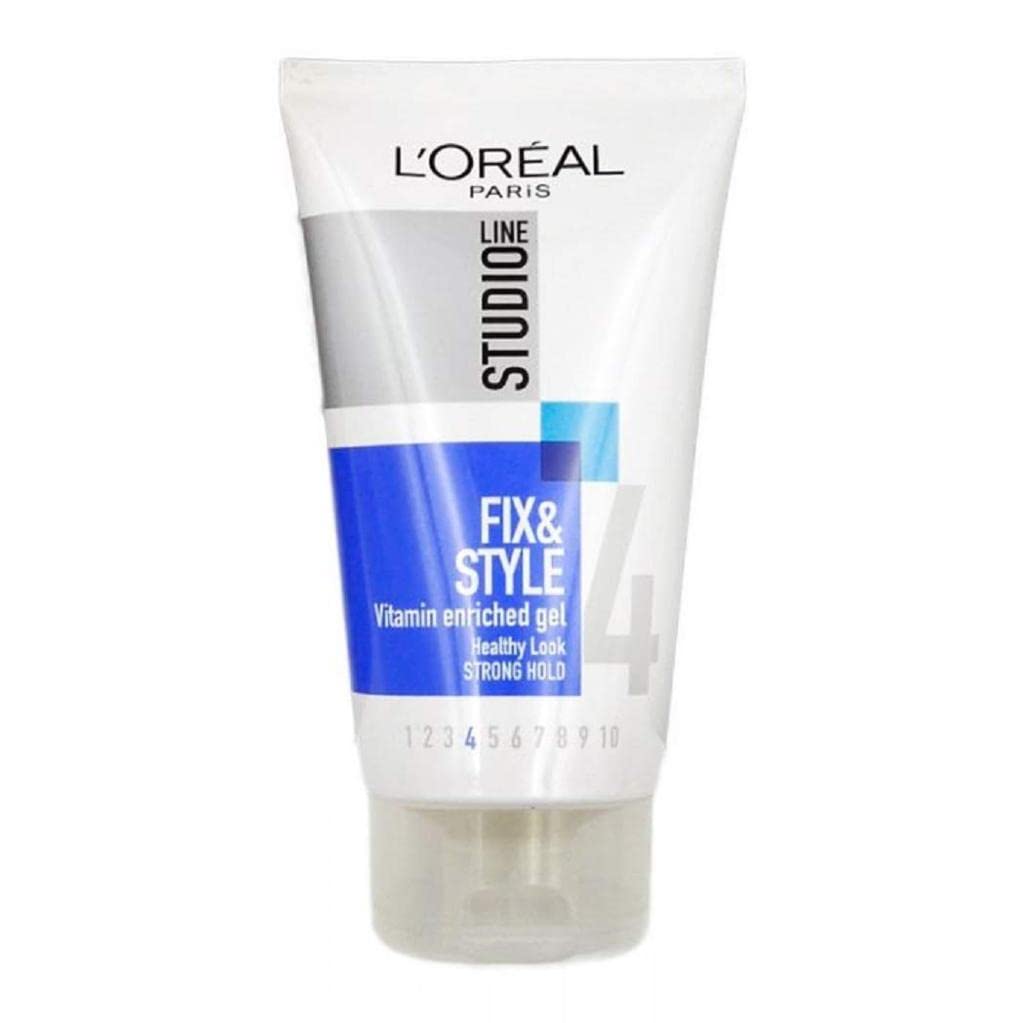 L'Oreal Paris Studio Line Fix & Style No. 4 Strong Hold Vitamin Enriched Gel 4 150 ML (A Belgium Product)-image-20