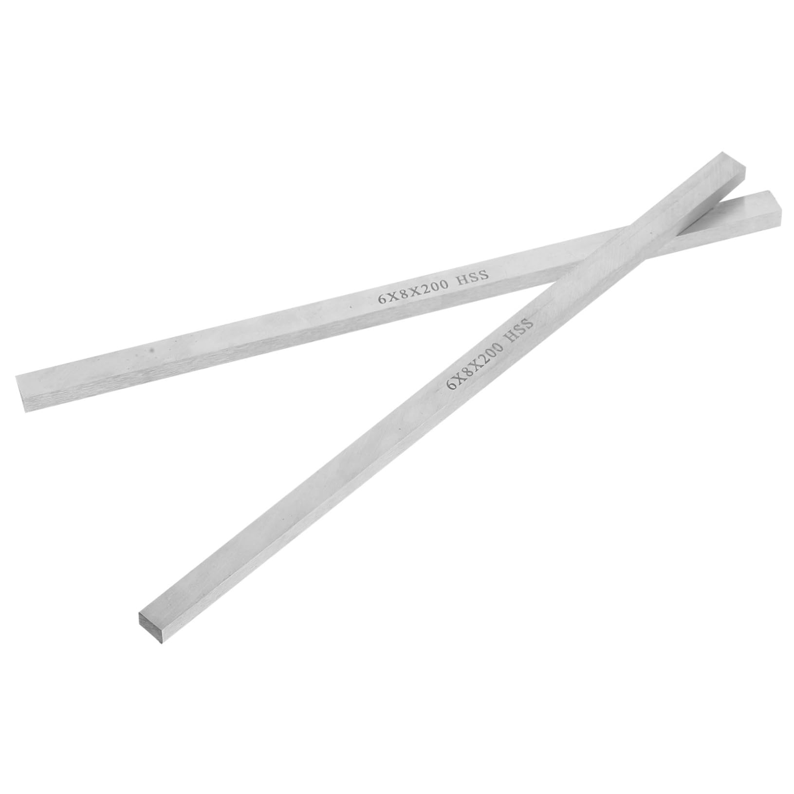 NULYLU Precision Knife Making Flat Stock 2pcs Metal Flat Plate for Diy Project