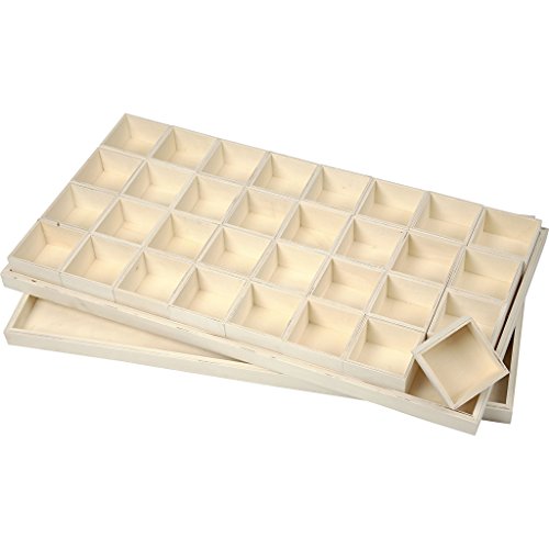 Preisvergleich Produktbild Aufbewahrungsbox, Größe 58,5x30x4,5 cm, Lochgröße 6x6 cm, Kaiserbaum, 1Stck.