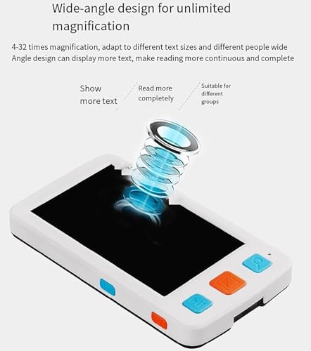 Ayuda visual de 5 pulgadas para leer libros y periódicos con comodidad 5