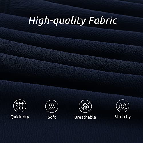 Image of KEREDA Girls Casual Mini High Waist Flared Pleated Skater Uniform Skirts