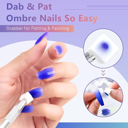 Set de 24 colores ABAC Gel para uñas Ombre miniatura 3