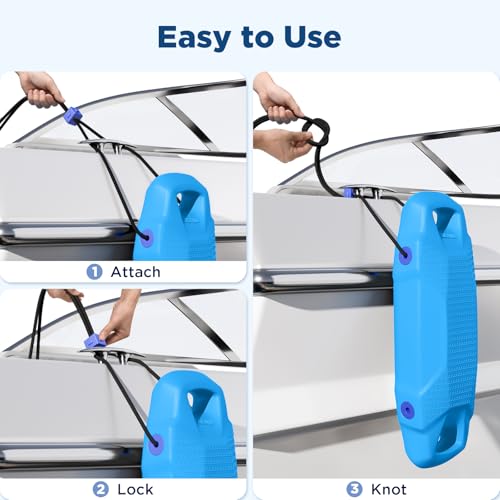 Image of Ehaho EVA Boat Fenders, Boat Bumpers for Docking
