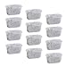 RETON 12pcs Compatible Filtre à Eau Coupe Universelle de Remplacement de filtres – Charbon filtres à Eau pour Machines à café