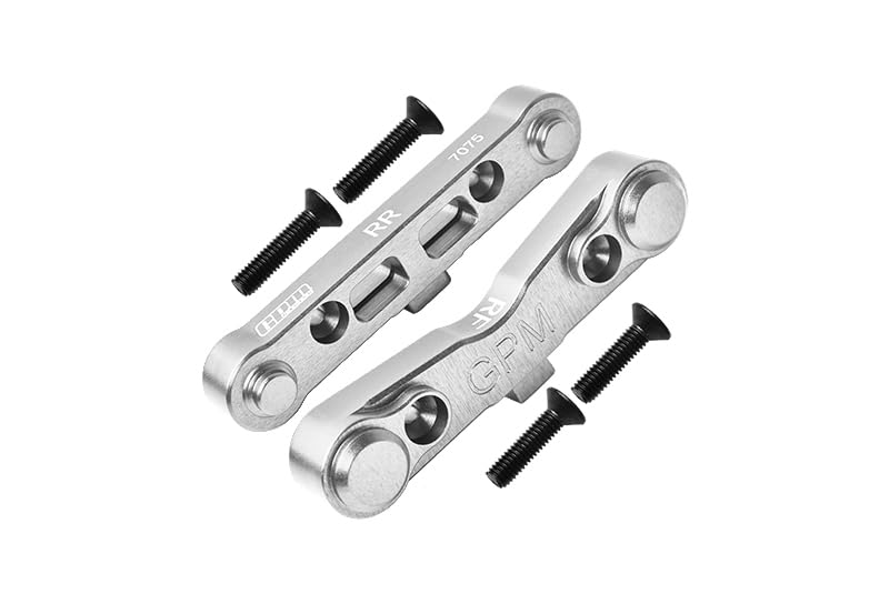 Support suspension arrière Arrma 7075 rigide anti-déformation GPM