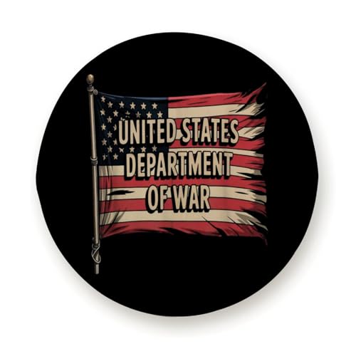 United States Department of War Rename Department of War for Decoration and Weather Protection for Trailers Rv SUV Truck Campervan Travel Trailer 15 inch