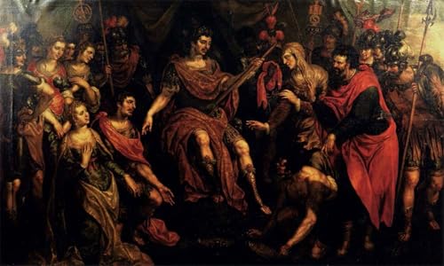 Affiche Hendrick De Clerck la continence de Scipion Tableau Murale 60x90cm