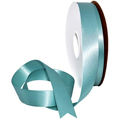 Image of Morex Ribbon 08822 /50-331 Ribbon, 7 /8 inch x 50 Yd, Nile Blue
