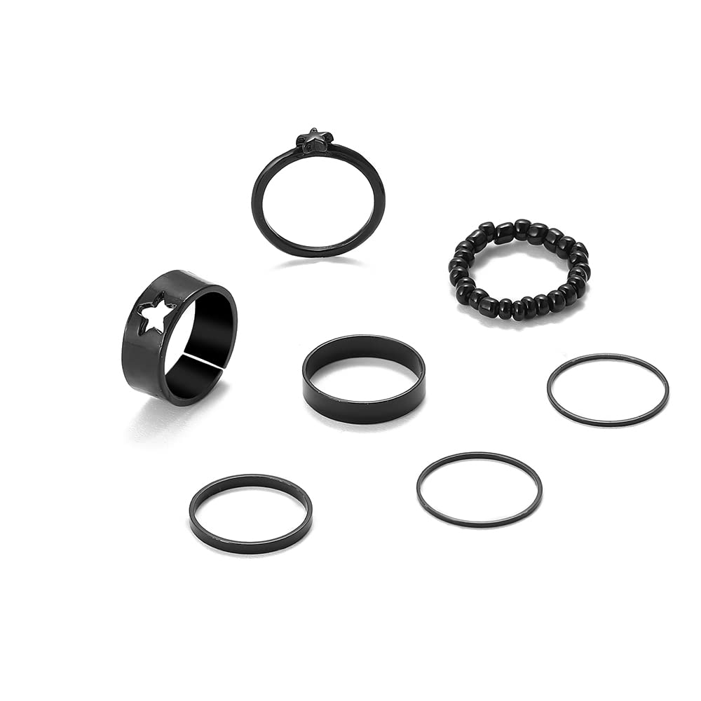 See full amazon price history chart for Shining Diva Fashion Latest Stylish Metal Boho Midi Finger Rings for Women and Girls - Set of 7 (rrsd14375r), Black Shining Diva Fashion Latest Stylish Metal Boho Midi Finger Rings for Women and Girls - Set of 7 (rrsd14375r), Black (B0B53R5QSB) Amazon Price History, Amazon Price Tracker