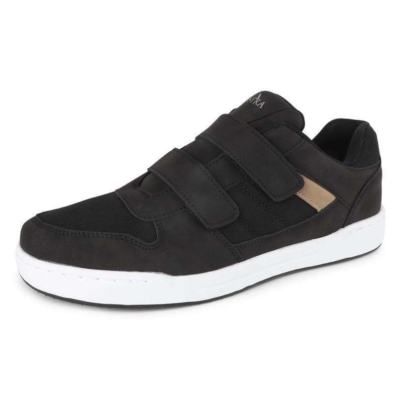 TIESTRA Sneakers Herren Weit – Diabetikerschuhe mit Klettver
