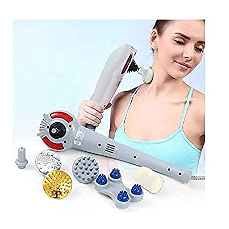 Aatmnivedi 7-In1 Magic Complete Body Massager Complete Body Magic Massager Head Neck Shoulder Back Leg Foot Pain Relief for Men Women for Fat Reduction Joint Pains (Multicolor) Aatmnivedi 7-In1 Magic Complete Body Massager Complete Body Magic Massager Head Neck Shoulder Back Leg Foot Pain Relief for Men Women for Fat Reduction Joint Pains (Multicolor)