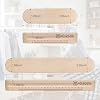 Tailors Clapper | Clapper Sewing Tool | Tailors Clapper for Quilting | Quilters Clapper | Wood Tailor Clapper for Pressing, Sewing, Quilting and Steam Ironing (2 Pcs)