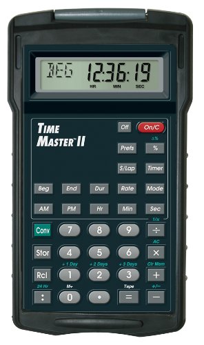 Preisvergleich Produktbild Calculated Industries Time Master II Tasche Wissenschaftlicher - Taschenrechner (Tasche, Wissenschaftlicher Taschenrechner, 8 Ziffern, Batterie / Akku)