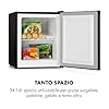 KLARSTEIN Garfield Eco - Congelatore Verticale, Freezer a Cassetti, Congelatore a Cassetti, 34 Litri, 117 kWh/Anno, 2 Livelli, 41, Ripiano Rimovibile, Libera Installazione, Salvaspazio, Nero
